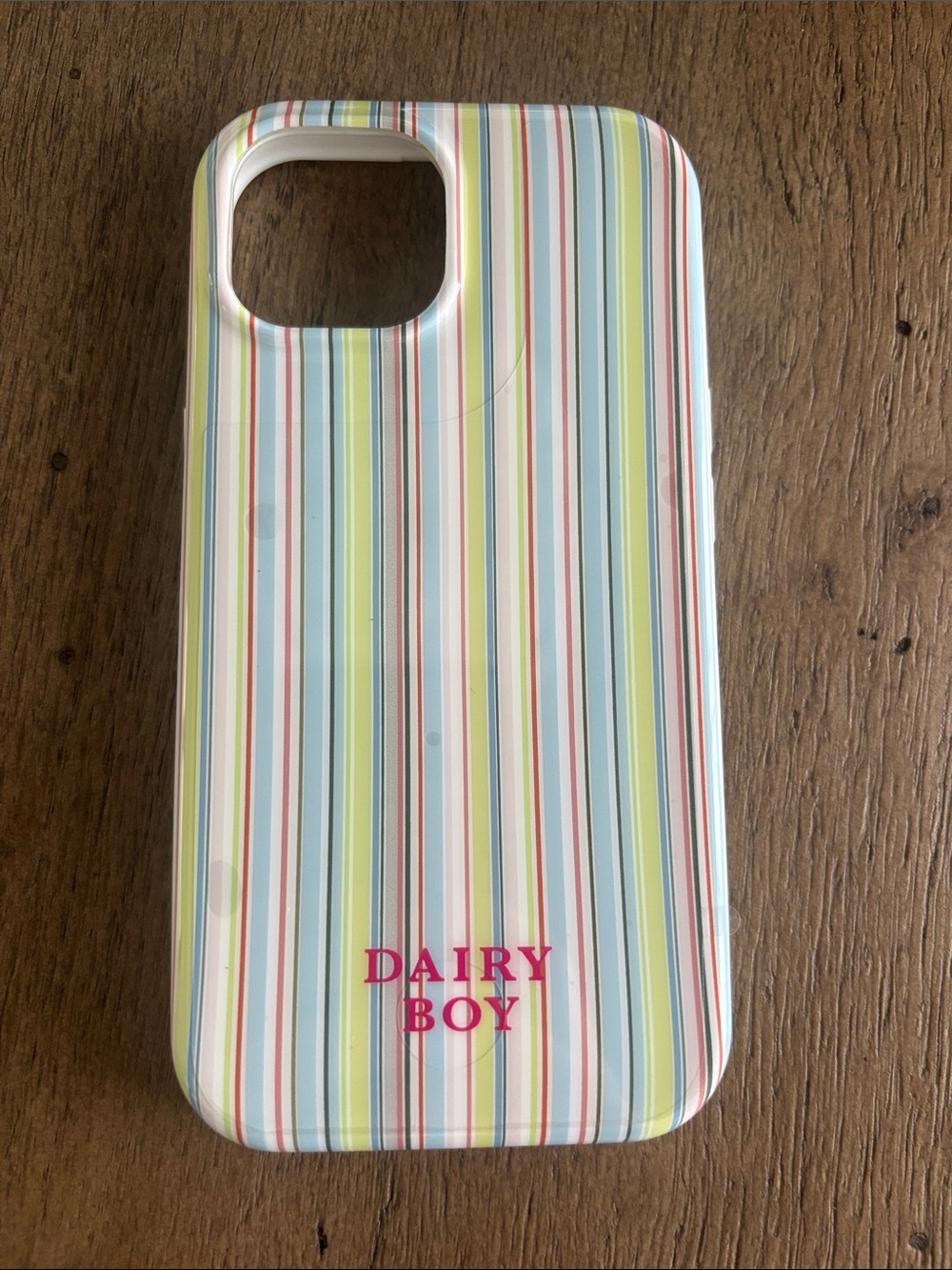 Dairy Boy Ribbon Stripe Phone Case